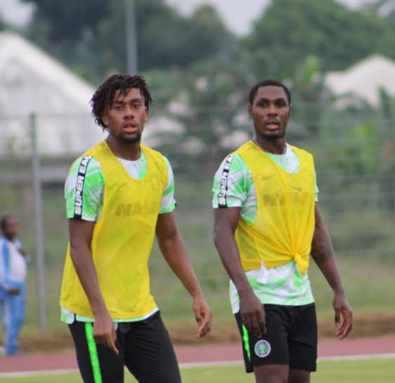 AFCON Qualifier: Ighalo, Iwobi, Ajayi Storm Super Eagles Camp News - Daily  Sports Nigeria